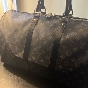 Mens Louis Vuitton Duffel Boundolier 55